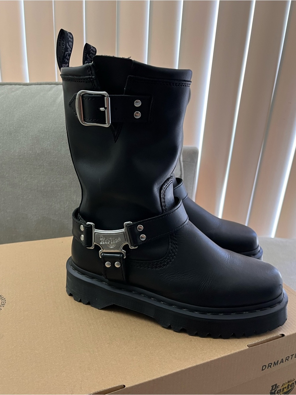 Dr.Martens Anistone HI Boots - Picture 3 of 8